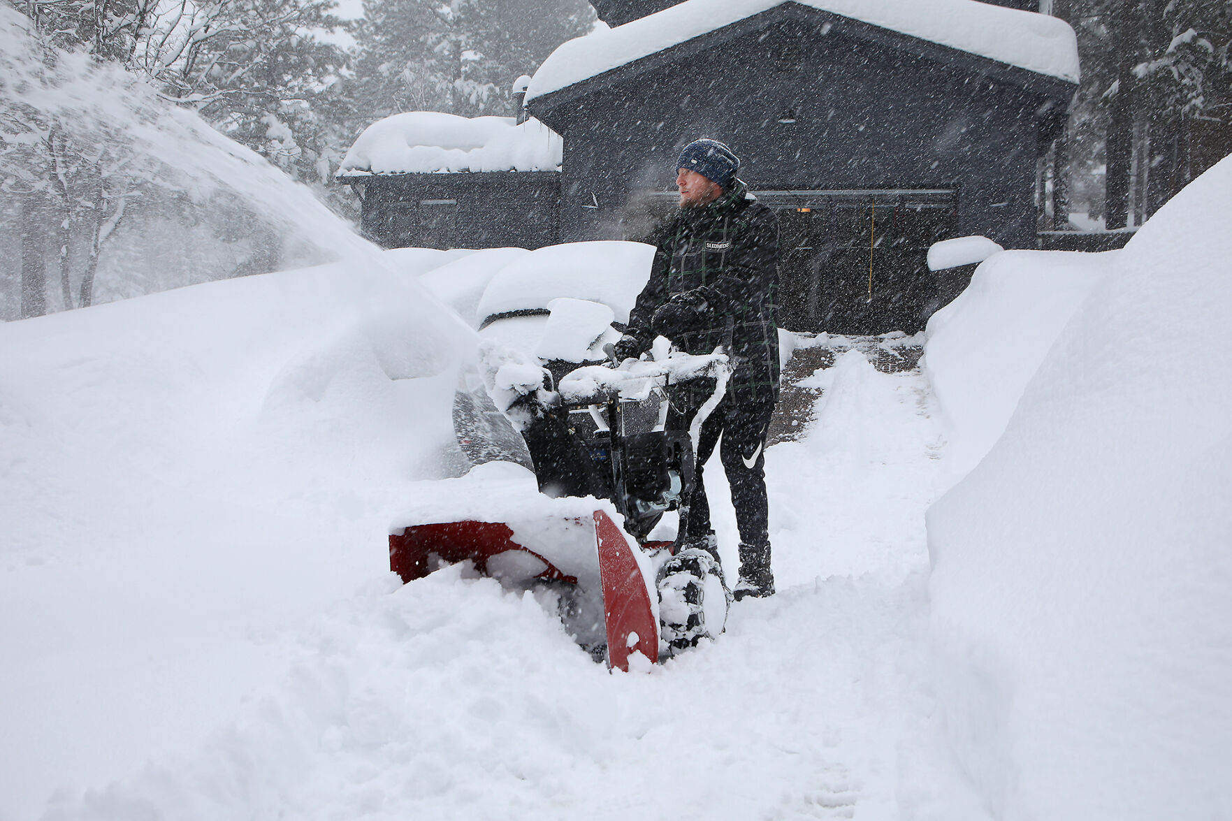 to catch up with the snow